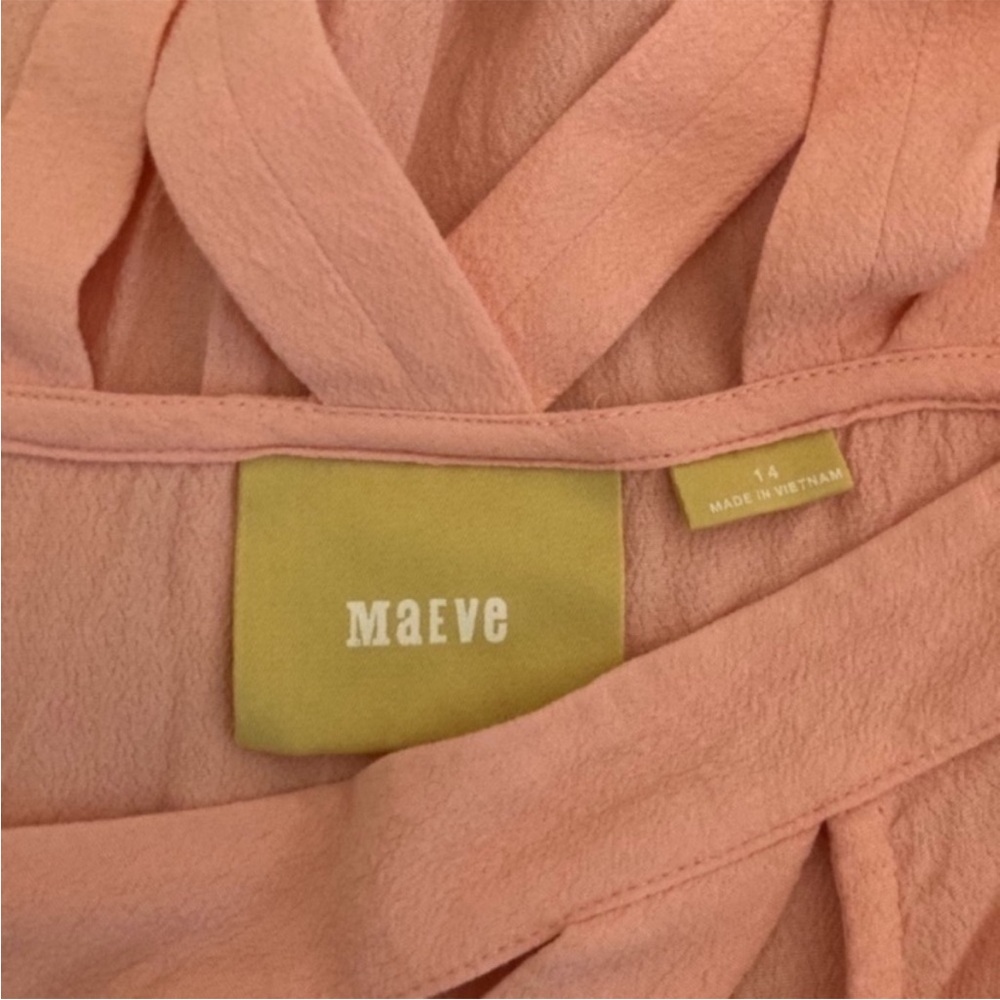 ❤️$10 Maeve pink blouse - Picture 4 of 5